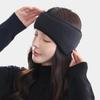 1 Set Earmuff Sleep Mask Plush Sleeping Mask Eyemuff Eye Cover For Women Warm Relax Plush Blindfold Cotton Eyes Bandage