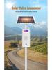 Solar-Powered Motion Sensor Speaker for Fire Prevention and Alerts