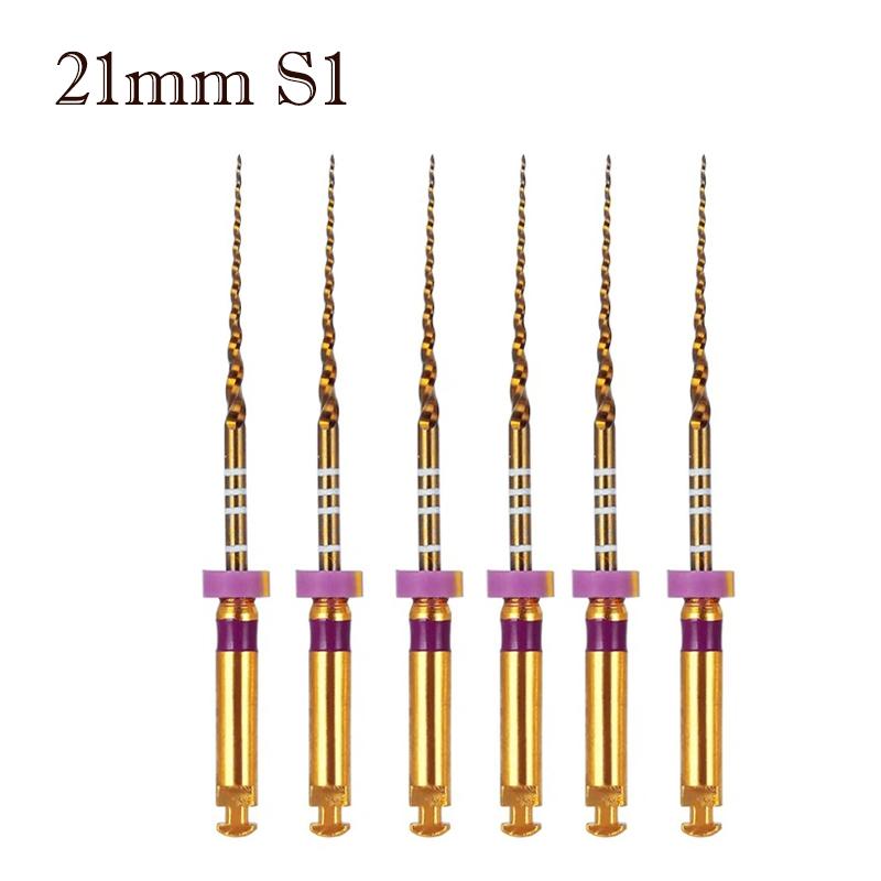 30 KS Zubní Pro- Zlaté Kónické Super Soubory Univerzální Pro Použití v Motoru Rotační Soubory Flexibilní Endodontické Materiály pro Kořenové Kanálky Použití v Zubním Lékařství