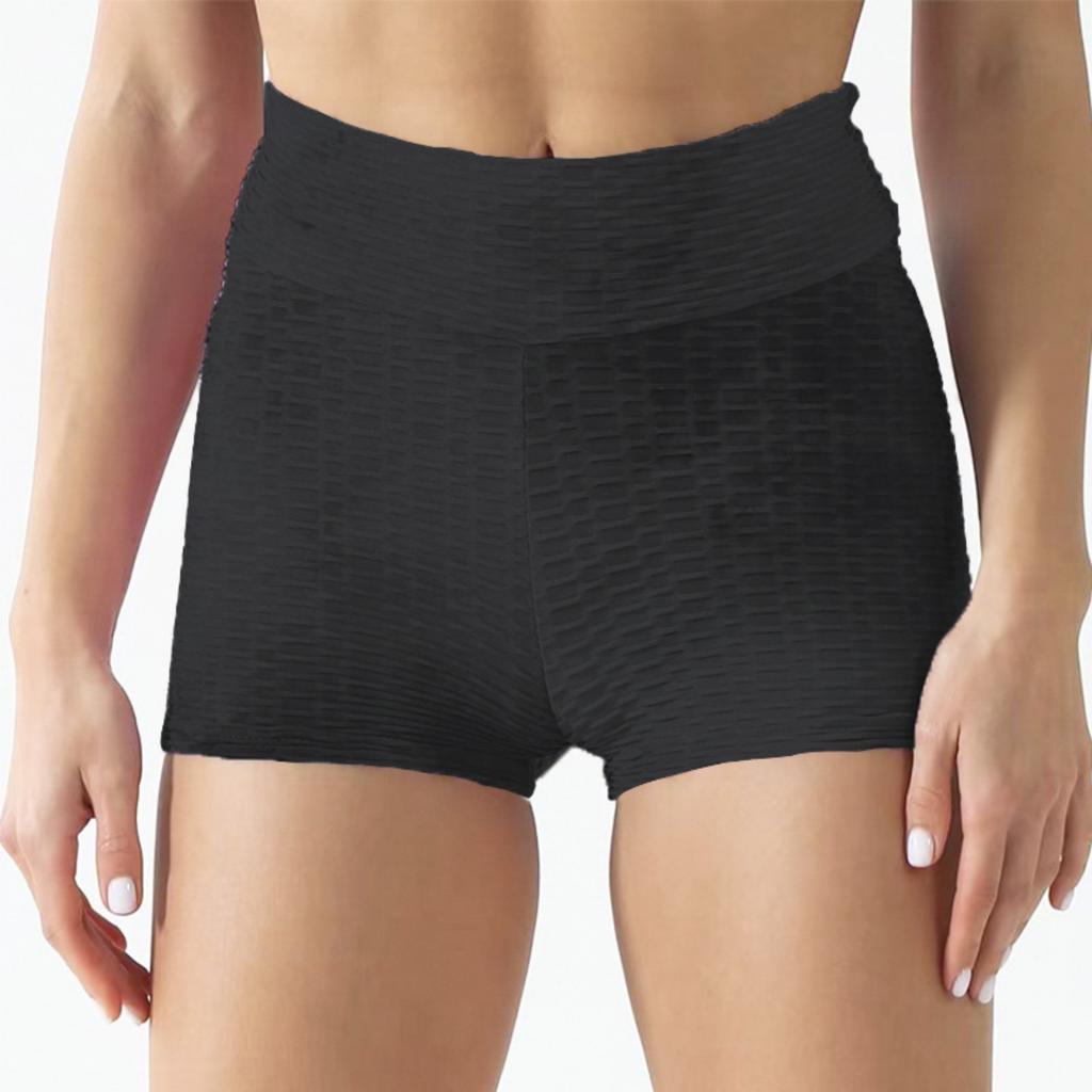 Damen High Waist Tie Dye Yoga Shorts Sportliche Laufshorts Große Größen Freizeit
