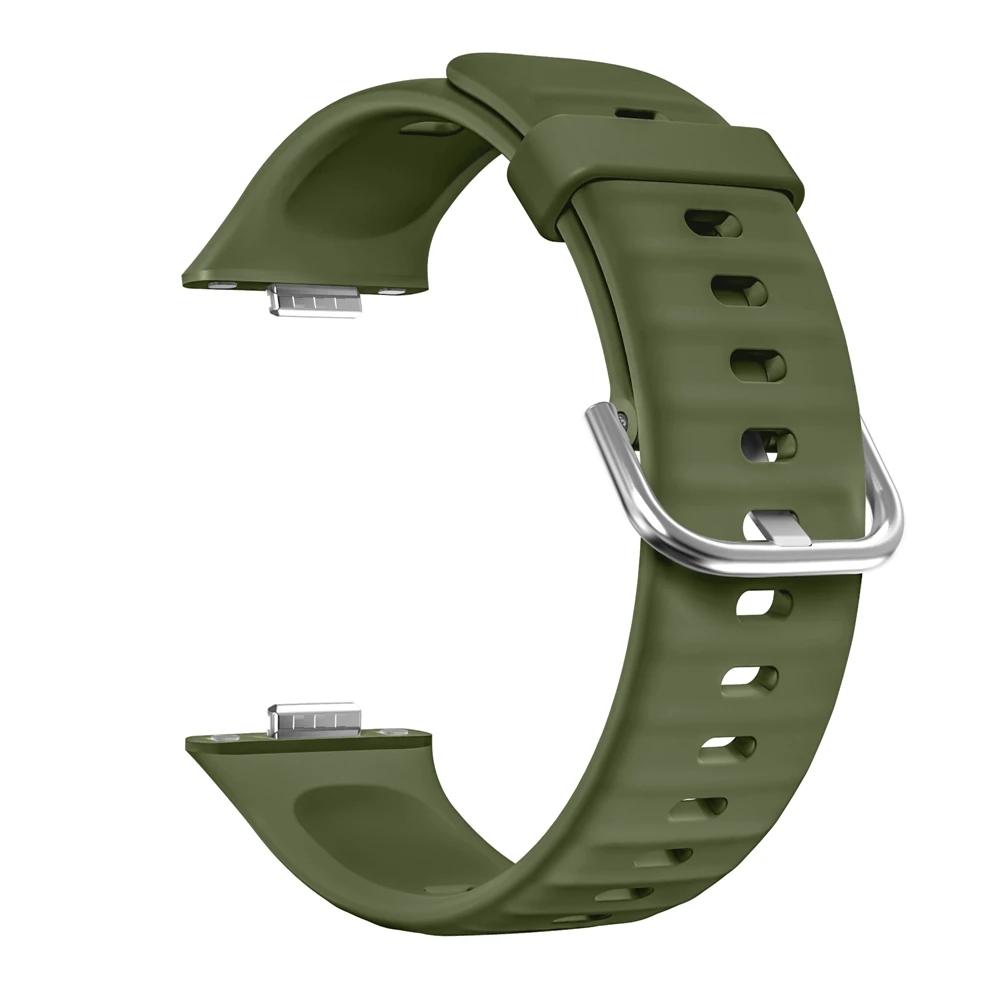 Official Style Silicone Sport Strap For Huawei Watch Fit 3 Replacement Wristband Bracelet for Huawei Watch Fit3 Correa Straps