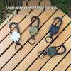 Retractable Steel Wire Anti-Lost Lure Fishing Rope with Easy Pull Buckle for Outdoor Use