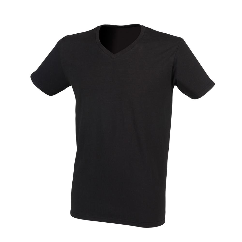 SF Men Mens Feel Good Stretch V Neck T-Shirt