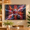 5D Diamond Painting AC Milan DIY Full Drill Diamond Art Kit Home Decoration