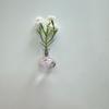 Mini Glass Bottle Flower Vase Fridge Magnets Big Small Sizes For Home Kitchen Diy Decoration Ornaments