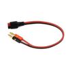 30A Adapter Cable with 4mm Banana Connector 12AWG Wire 30cm Length Crafted for Dependable Electrical Connections