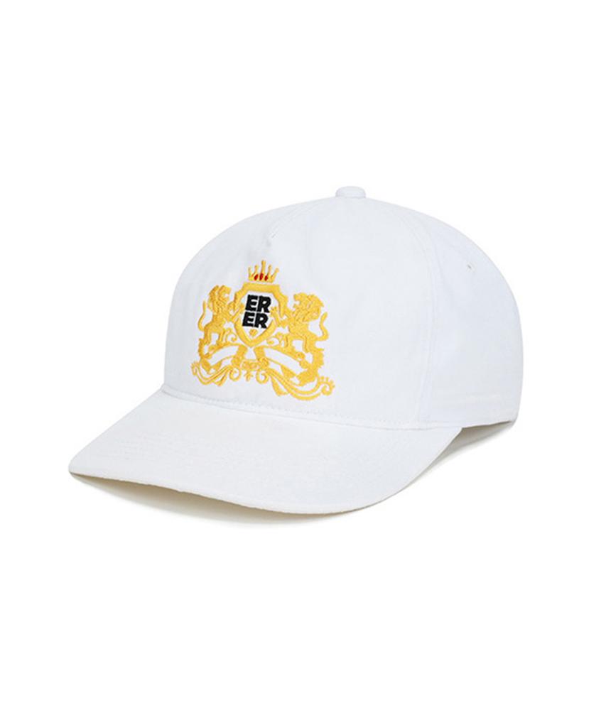 ERER Lion 5-Panel Cap White