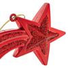 Christmas Baubles Bauble For Christmas Tree Christmas Decorations Pendants Stars 4pcs