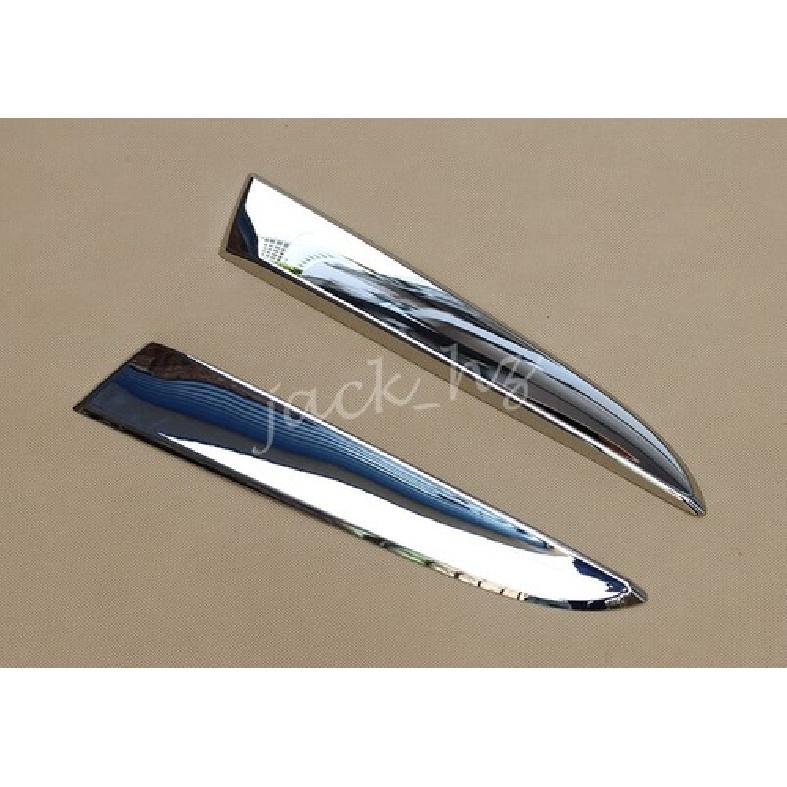 Chrome Rear Window Spoiler Trims For 2013- Ford Escape Kuga Accessories