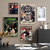 Amine Jujutsu Kaisen DIY Sticky Poster Fancy Wall Sticker for Living Room Bar Decoration Wall Decor
