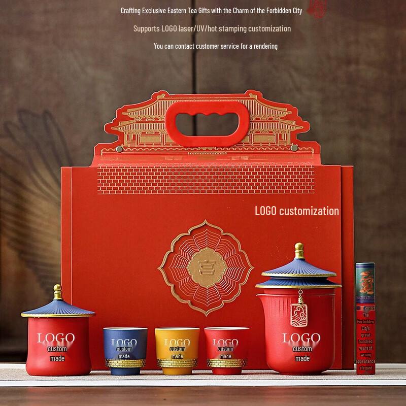 Forbidden City Imperial Tea Set Gift Box