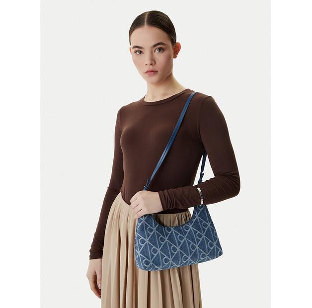 Сумка Calvin Klein Emblem Aop Denim Shoulder Bag One Size