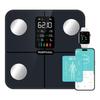 Digital Bluetooth Body Fat Scale – Ultra‑Precise Smart Bathroom Weight Scale with 15 Body Composition Metrics, Large Backlit Display, App Sync