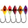 25pcs Artificial Fishing Hooks Luminous High Carbon Steel Winter Ice Fishing Jigs Fishing Tackle