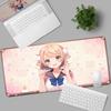 Popular Songs Shukusei Loli Kami Requiem Shigure Kawaii Girl Shigure Ui MousePad HD Non-Slip Rubber Speed Anti-fray Keyboard Mat