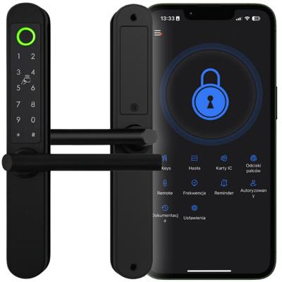 Electronic Lock Handle A211F 50/72 TTLock Black