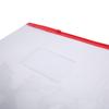 M&G A4 Transparent PP Zipper File Bags