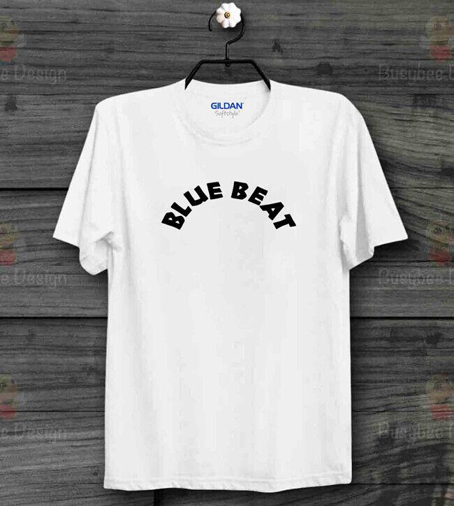 

Футболка Blue Beat Records Ska музыка R&B Крутая Унисекс футболка B852 M