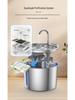 Pet Love Stainless Steel Automatic Water Fountain for Dogs & Cats, Large Capacity