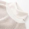 Komon Boca Men's Thick 100% Wool Color-block Double Turtleneck Sweater