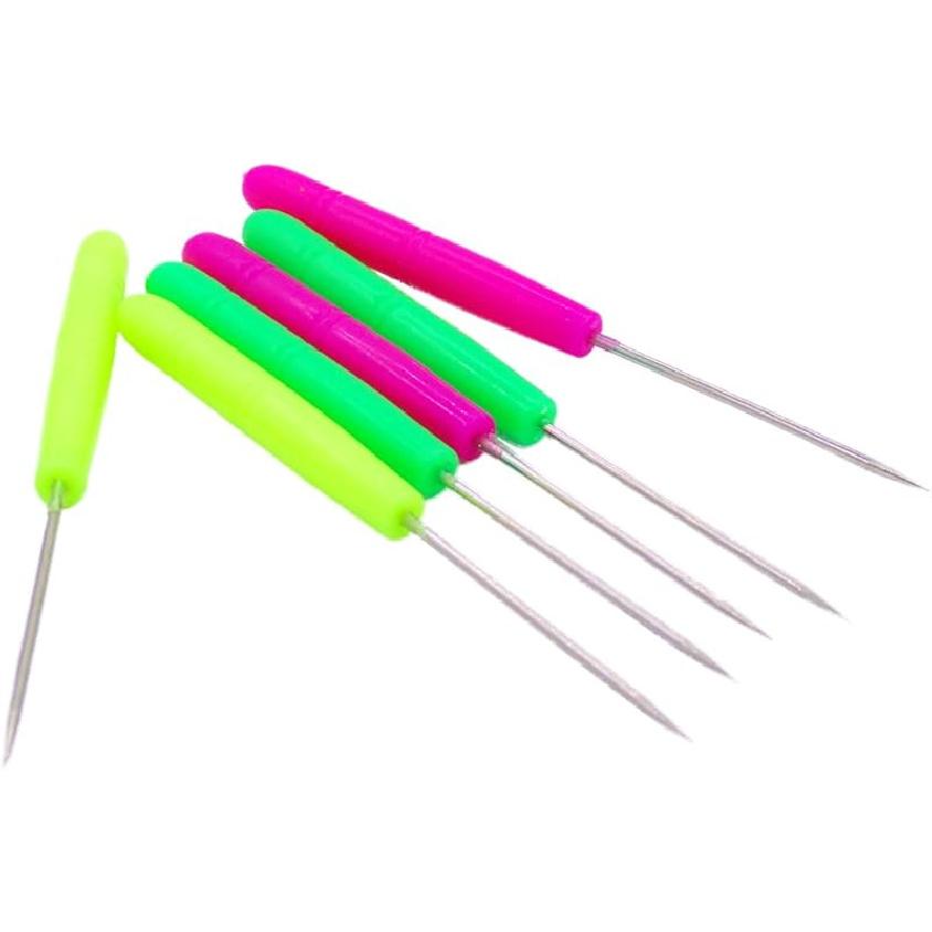 Grosun 6 Pieces Cookie Scribe Tool Sugar Stir Needle Scriber Needle Cookie Decorating Tools, DIY Baking Pin Whisk Stainless Steel Needle Biscuit A