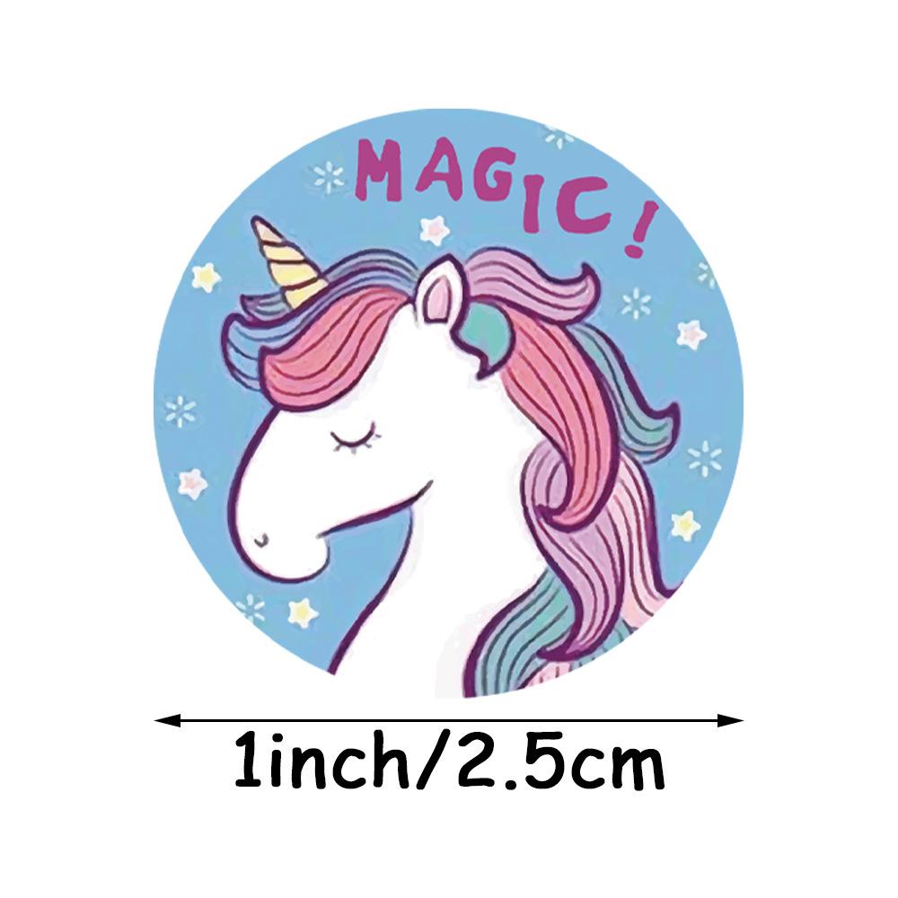 500pcs Cute Cartoon Unicorn Stickers for Kids Reward