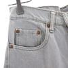 Levi's 90s High Waist Denim Pants W29 Light Gray Jeans Men's Used
