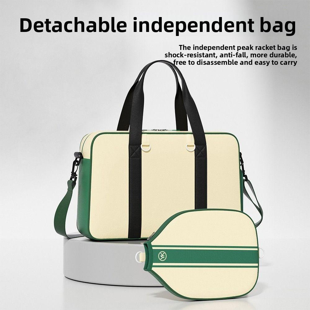 Large Capacity Pickleball Bags Detachable Waterproof Pickleball Tote Bag Dry-wet Separation Multi-functional Sports Handbag