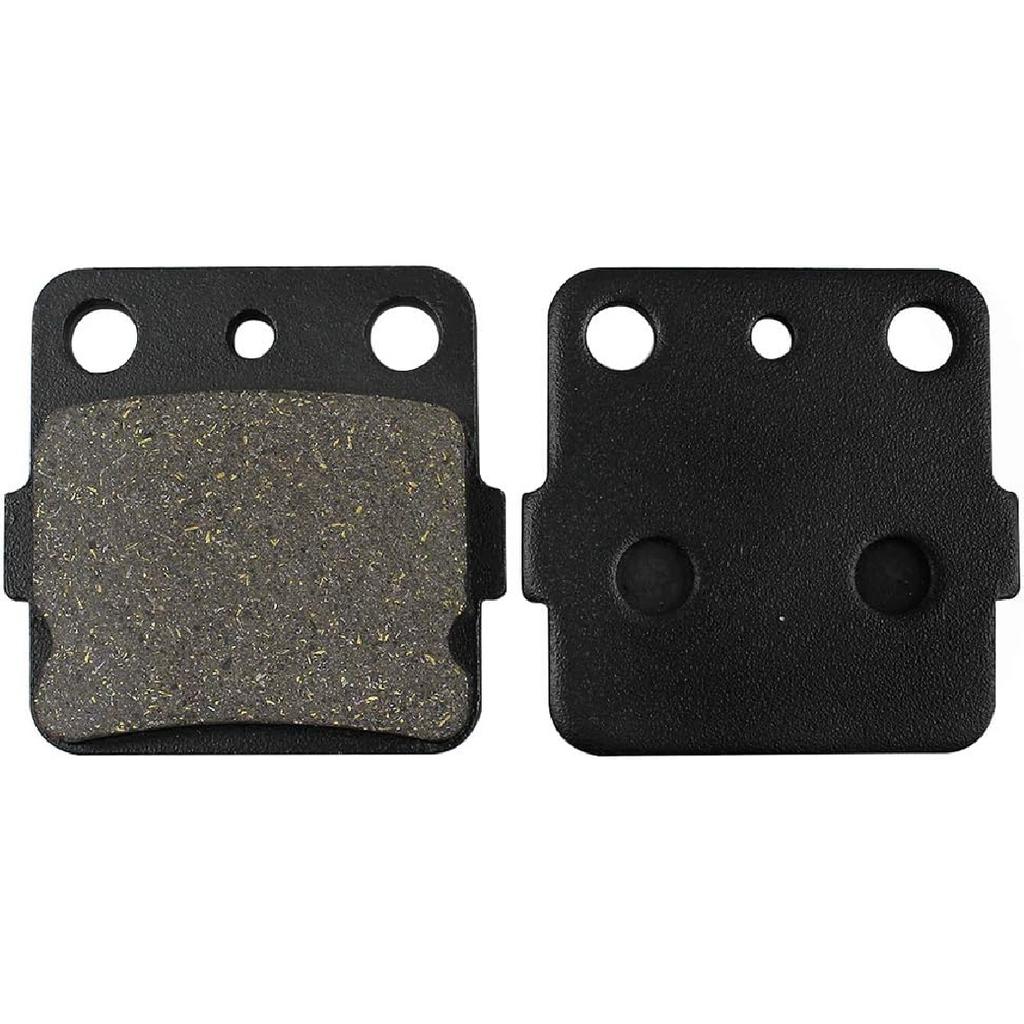 Yerbay Front and Rear Brake Pads for Yamaha Raptor 660 YFM660 2001-2004 Raptor 350 YFM350 2004-2010 for Honda TRX300 1993-2009 TRX 400 1999-2009 ATC