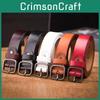 Waist Elegant Leather Belt Women Slim Design Simple Buckle Formal Use Casual