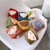Cute 3D Cloud Doll Knitted Scarf For Kids Winter Warm Neck Warmer For Boys Girls Age 1-5 Years