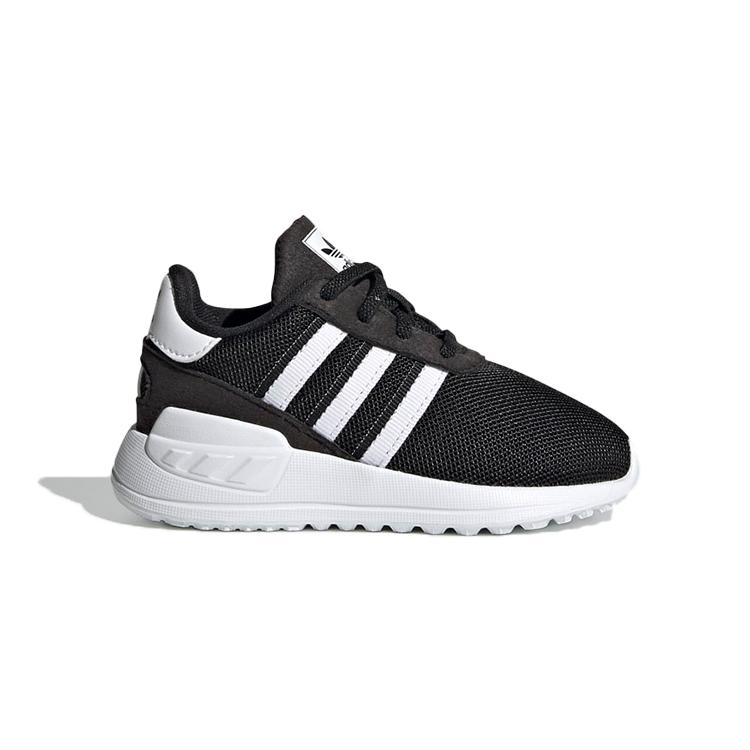 Adidas Originals La Trainer Lite Breathable Low top Sports Casual Shoes Black White Infant And Toddler FW5843