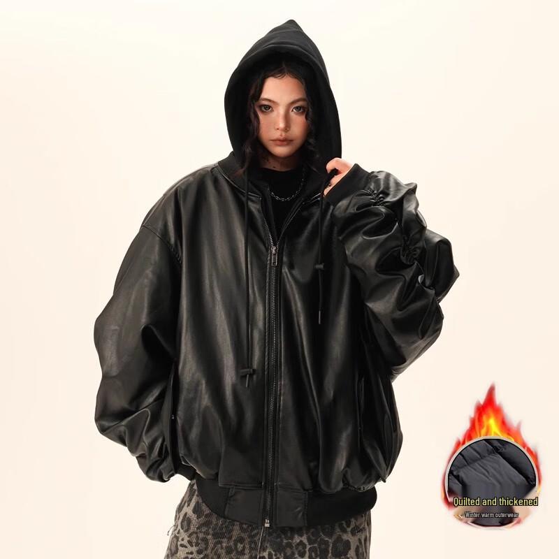 BWKA Unisex Falešná dvoudílná bomber bunda