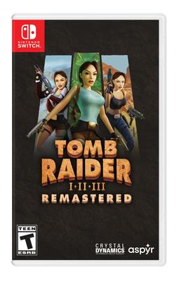 Tomb Raider Remastered Starring Lara Croft North Switch I-III (Import Version America) –