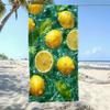 Zomerstrandlaken Citroenprint Sneldrogend Badlaken Buiten Zomer Zwemmen Badlaken Sportlaken