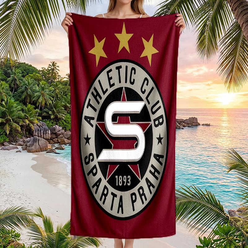 Ac Sparta Praha Fashion Beach Towel: Ideal for Summer Adventures Soft, absorbent and quick drying suitable for swimming and bathing