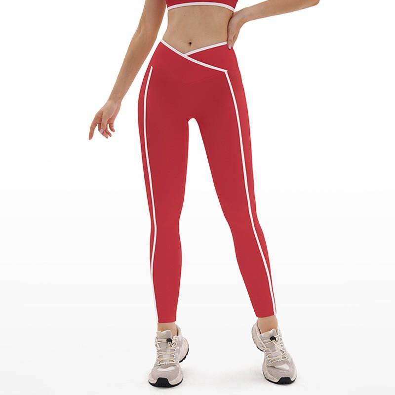 High-Waisted Seamless Yoga Leggings Women Compression Fit Running Workout Pants With Butt Lift Design