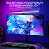 Touch Control Screen Hanging Lamp RGB Atmosphere RGB LED Lighting Monitor Light Bar  Gaming Setup
