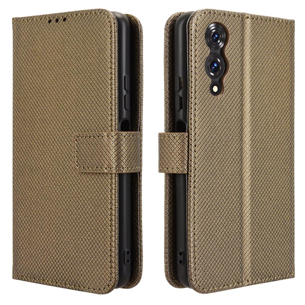 For Cubot A10 Case PU Leather Diamond Texture Wallet Phone Cover