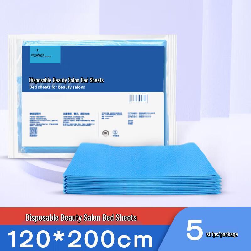 JAJALIN Disposable Non-woven Bed Sheets for Travel & Massage