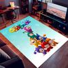 1pz Tappeto Area con Stampa Oddbods - Morbido, Lavabile, Antiscivolo, Tappeto Decorativo da Interno per Sedie da Ufficio, Soggiorno, Ufficio in Casa