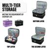 Multi Functional Sewing Accessory Pouch Sewing Class Essential Bag Double Layer Organizers Bag for Tools and Materials