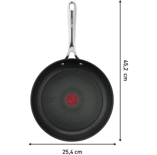 Frying Pan Tefal E3040444 Jamie Oliver Cook's Direct Made of Stainless Steel 24 Cm