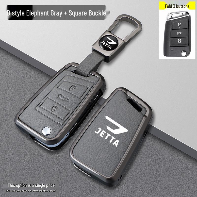 Jetta Model D Elephant Grey Key Case