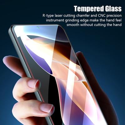5PCS Full Cover Tempered Glass For Samsung Galaxy A02 A12 A13 A22 A32 A42 A52 A72 A82 S8 S9 Plus S10 9H Hardness Tempered Glass Screen Protector