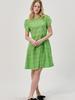 Sorry, Too Much Love Eyelet Lace Summer Dress_Green
