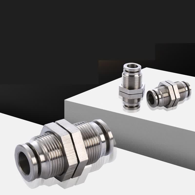 PM Full Thread Bulkhead Quick Connector