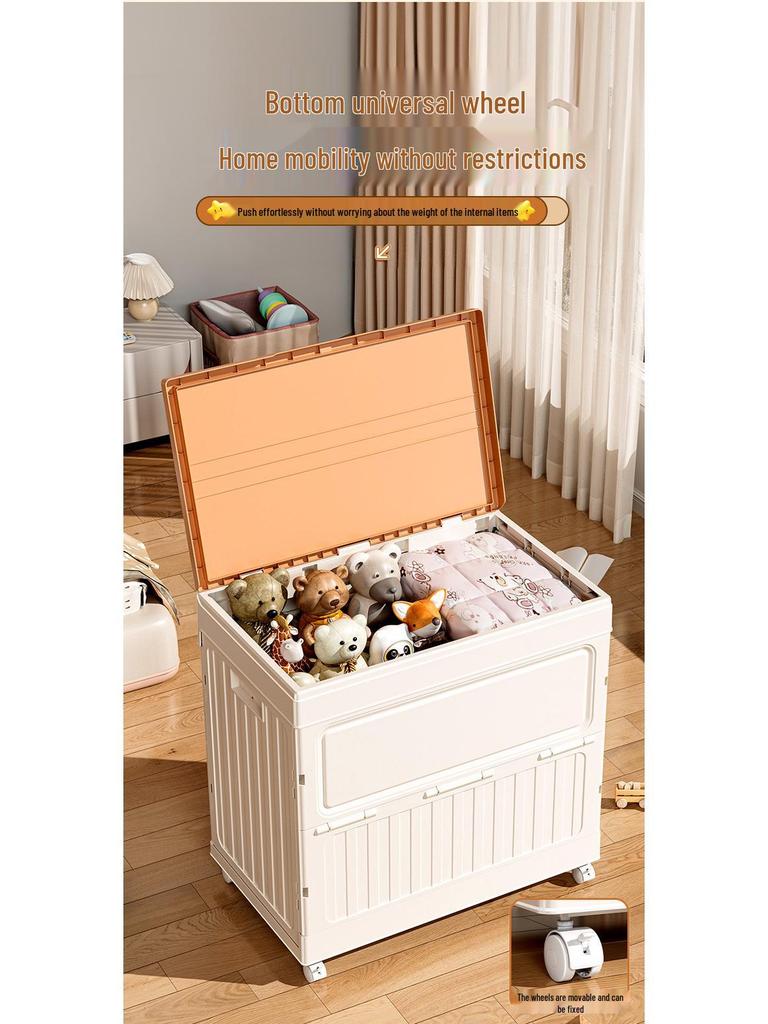 Large Capacity Folding Storage Box for Household Clothes and Jackets