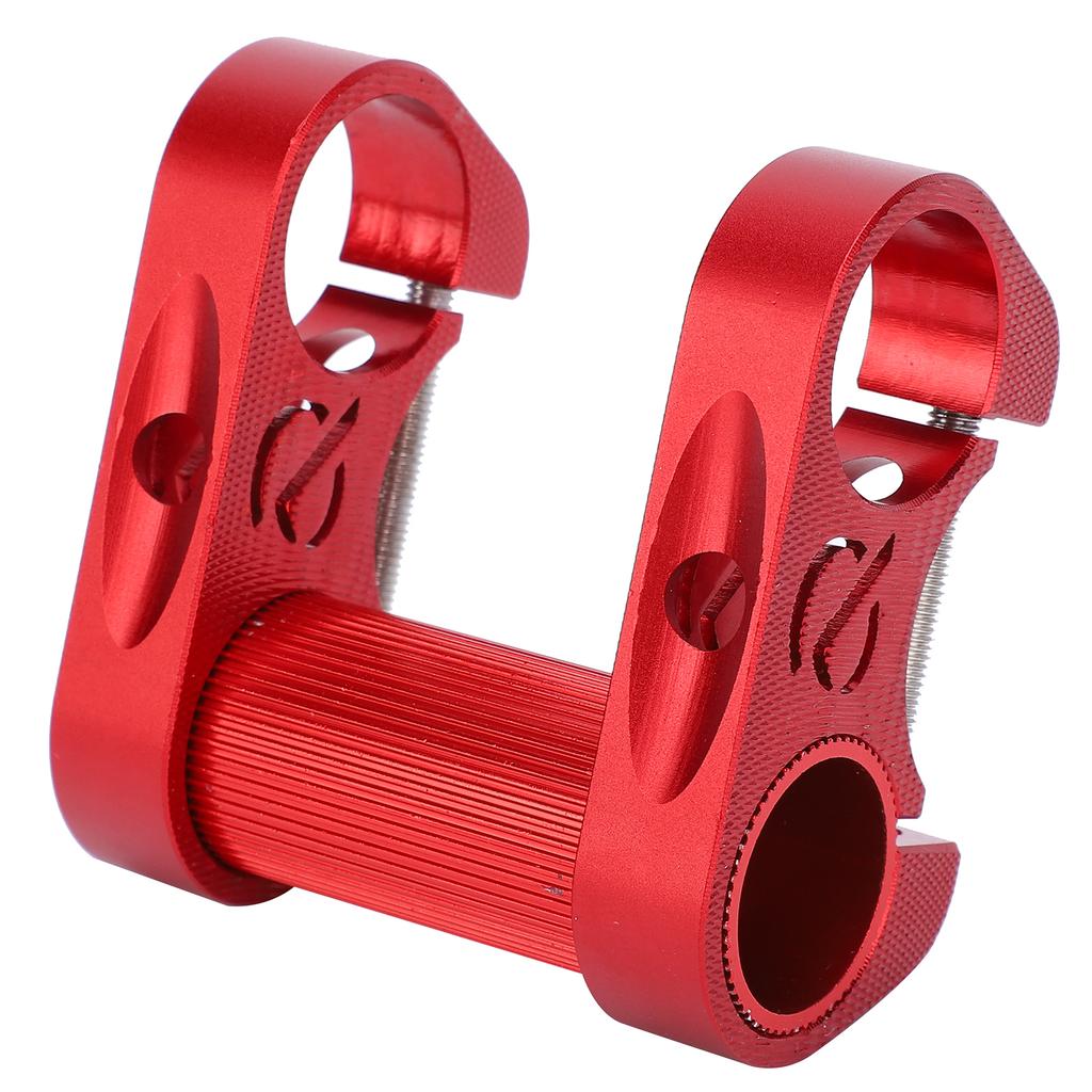 Bicycle Double Stem Riser 25.4MM Folding Bike Aluminium Alloy Adjustable Handlebar Stem