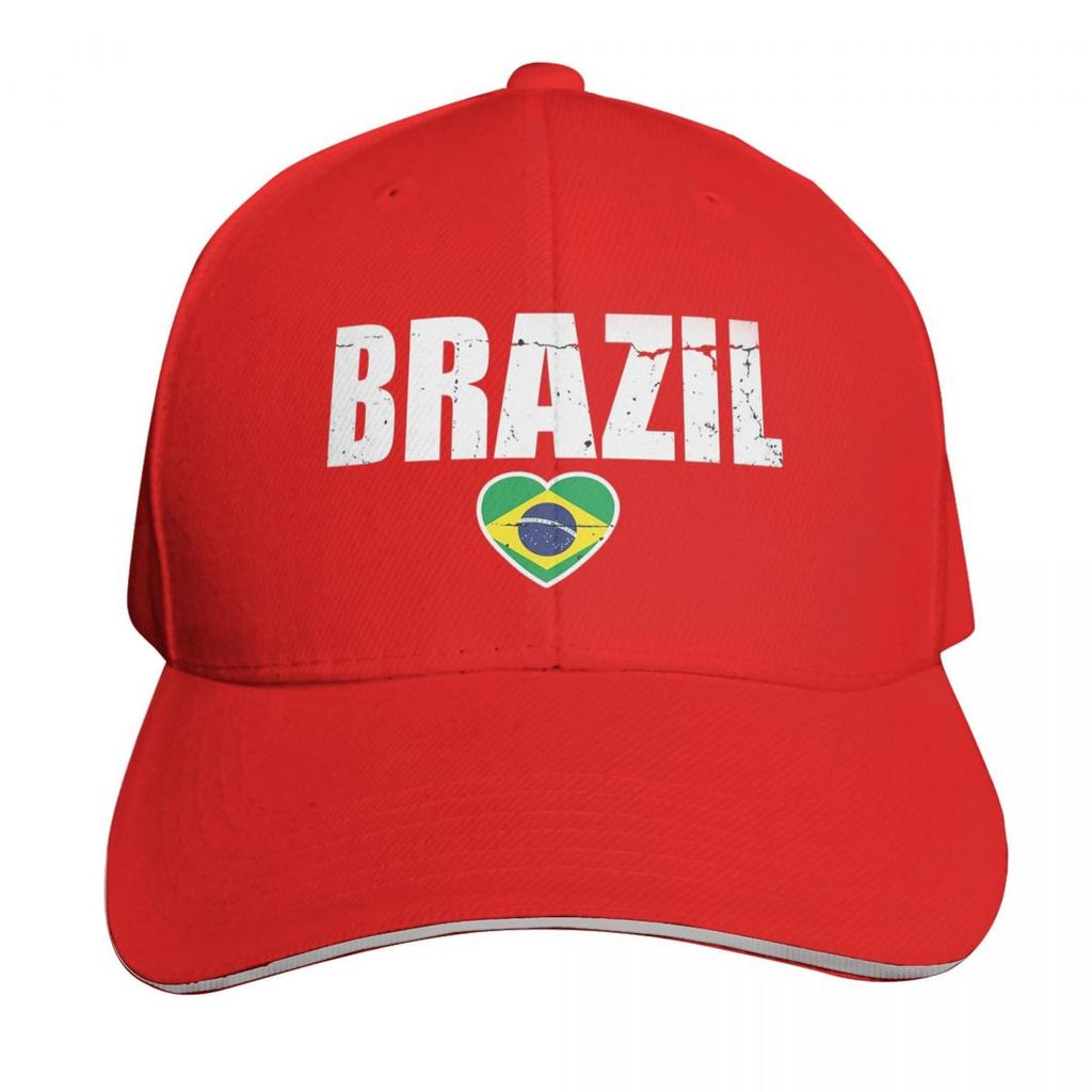 Brazil Soccer Team Football Brazilian Flag Cap Fashion Casual Baseball Caps Adjustable Hat Hip Hop Summer Unisex Baseball Hats